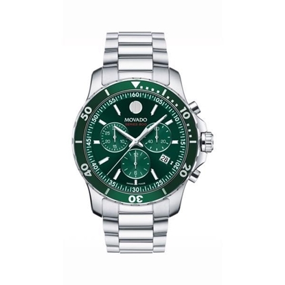 Picture of Movado® Men's Series 800 Green Dial Chronograph Watch
