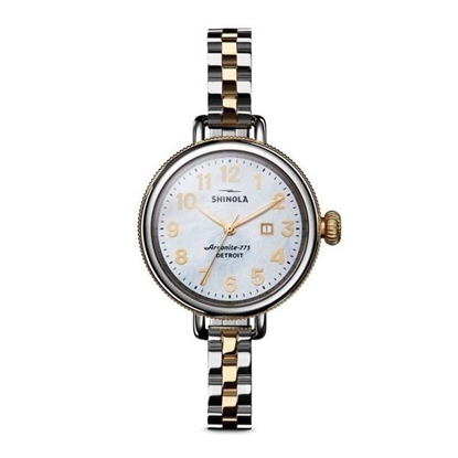 Picture of Shinola Women's Birdy Two-Tone Bracelet Watch