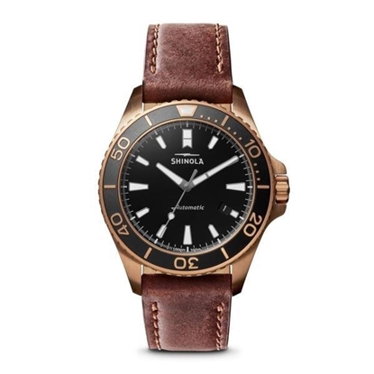 Picture of Shinola Men's Bronze Monster Automatic Watch