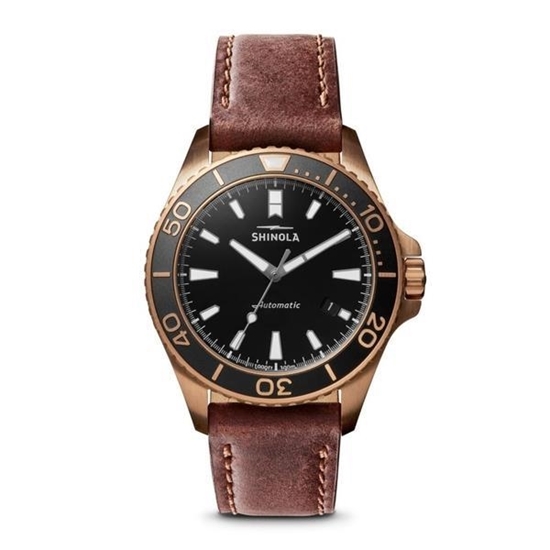 Picture of Shinola Men's Bronze Monster Automatic Watch