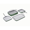 Picture of Caraway 5-Piece Non-Toxic Nonstick Ceramic Square Cooking Set