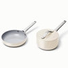Picture of Caraway Non-Toxic Nonstick Ceramic Mini Fry Pan & Sauce Pan Duo