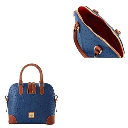 Picture of Dooney & Bourke™ Ostrich Domed Satchel