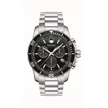 Picture of Movado® Men's Series 800 Black Dial Chronograph Watch