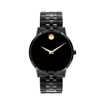 Picture of Movado® Men's Classic Black PVD Bracelet Watch