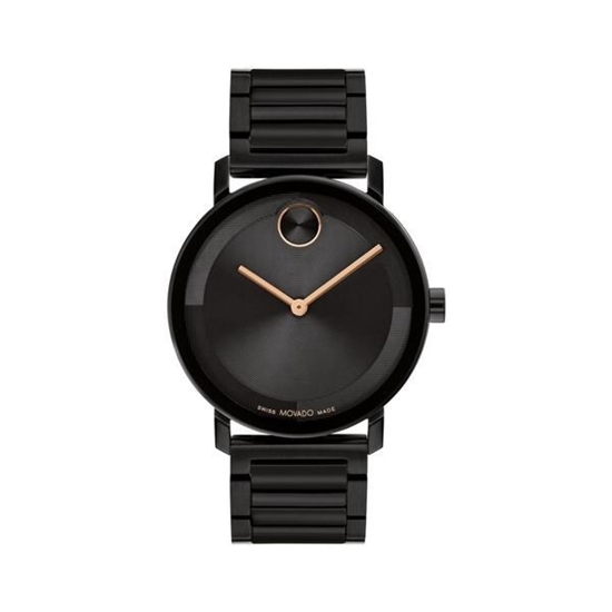 Picture of Movado® Men's BOLD Evolution 2.0 Black Ion-Plated Bracelet Watch