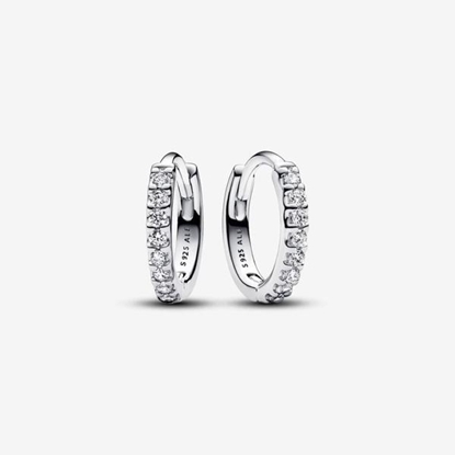 Picture of Pandora® Sparkling Huggie Hoop Earrings