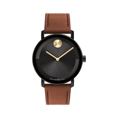 Picture of Movado® Men's BOLD Evolution 2.0 Cognac Leather Strap Watch