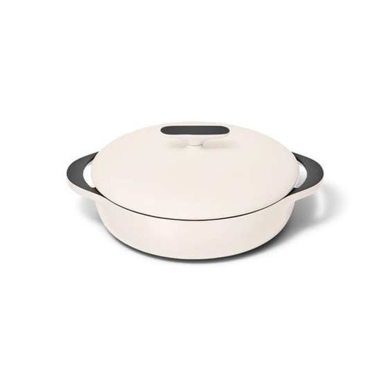 Picture of Caraway 3.5-Quart Enameled Cast Iron Braiser with Domed Lid