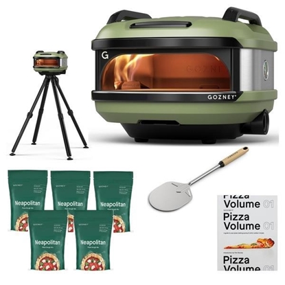 Picture of GOZNEY Tread Pizza Oven Bundle - Olive