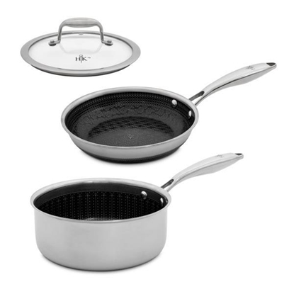 Picture of Hell's Kitchen™ Tri-Clad SS Hybrid 3-Piece Starter Set