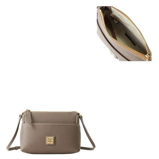 Picture of Dooney & Bourke™ Lucca Leather Ginger Crossbody