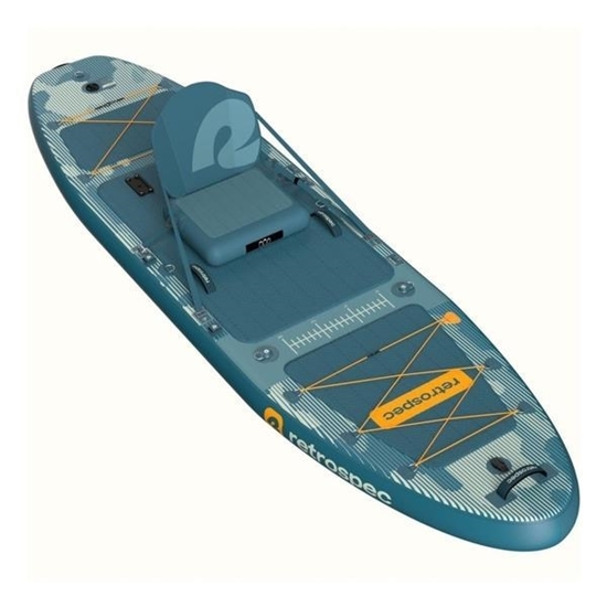 Picture of Retrospec June Inflatable Fishing Paddle Board Kayak Hybrid 11’6”