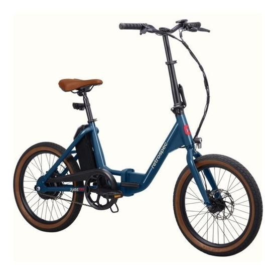 Picture of Retrospec Judd Rev 2 Folding Electric Bike - Navy