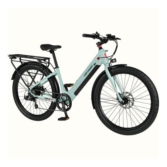 Picture of Retrospec Abbot Rev 2 Commuter Step-Through Electric Bike - Sea Glass