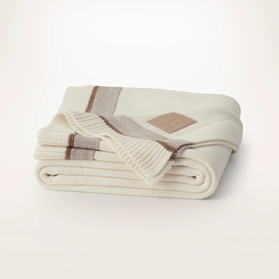 Picture of Boll & Branch Court Knit Throw Blanket
