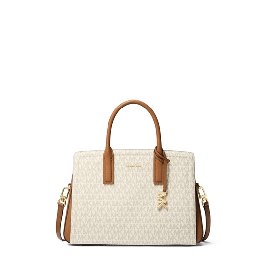 Picture of Michael Kors Laila Signature Medium Satchel