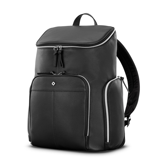 Picture of Samsonite Mobile Solution 2 Leather Deluxe Backpack