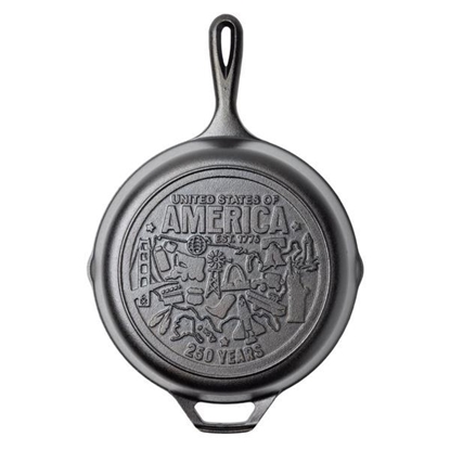 Picture of Lodge® 250th Anniversary 10.25-inch Skillet - USA Icons