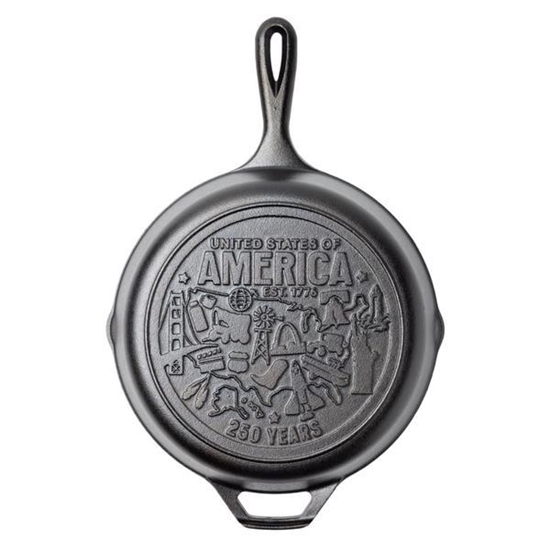 Picture of Lodge® 250th Anniversary 10.25-inch Skillet - USA Icons