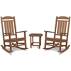 Picture of Hanover All-Weather Outdoor Set: 2 Porch Rockers and Side Table