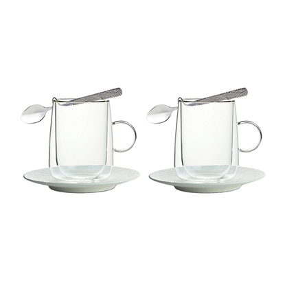 Picture of Villeroy & Boch Manufacture Latte Glass with Handle