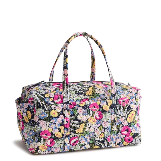 Picture of Vera Bradley Large Original Duffel in Poppy Fields