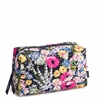 Picture of Vera Bradley Large Cosmetic Bag in Poppy Fields