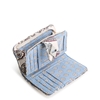 Picture of Vera Bradley Small Turnlock Wallet in Neutral Rhapsody