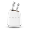 Picture of SMEG Knife Block Set in White