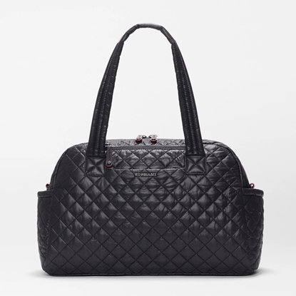 Picture of MZ Wallace Jimmy Deluxe Duffel Bag - Black