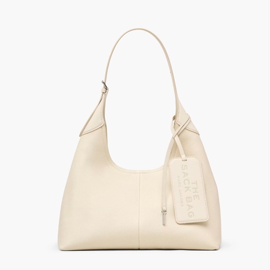 Picture of Marc Jacobs Belted Sack Bag - Cloud White
