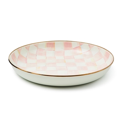 Picture of Mackenzie Childs Rosy Check Abundant Bowl