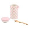 Picture of Mackenzie Childs Rosy Check Farmhouse Canister