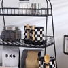 Picture of Mackenzie Childs Courtly Check Farmhouse Canisters, Set of 2