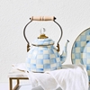Picture of Mackenzie Childs Sky Check 2 Quart Tea Kettle