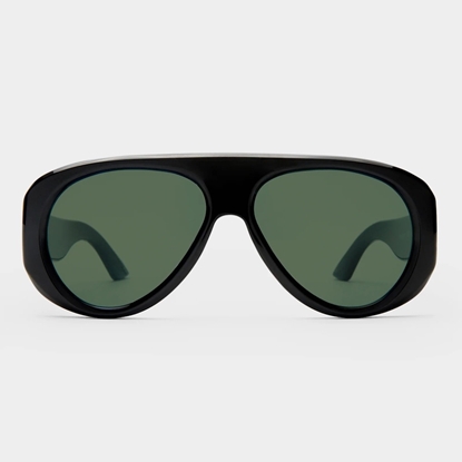 Picture of Le Specs Dream Boat Sunglasses in Black Khaki Mono Polarized