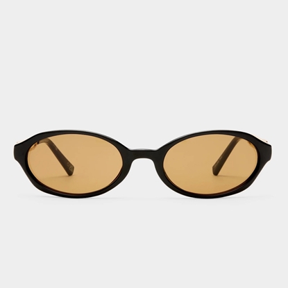 Picture of Le Specs Lunita Sunglasses in Black Light Brown Mono