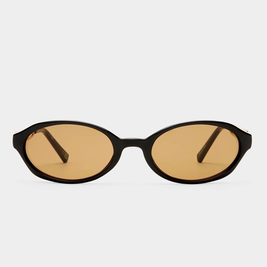 Picture of Le Specs Lunita Sunglasses in Black Light Brown Mono