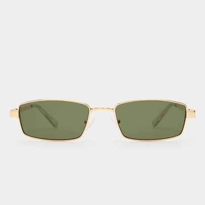 Picture of Le Specs Bizzarro Sunglasses in Bright Gold Clear