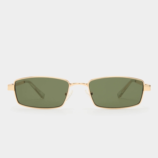 Picture of Le Specs Bizzarro Sunglasses in Bright Gold Clear