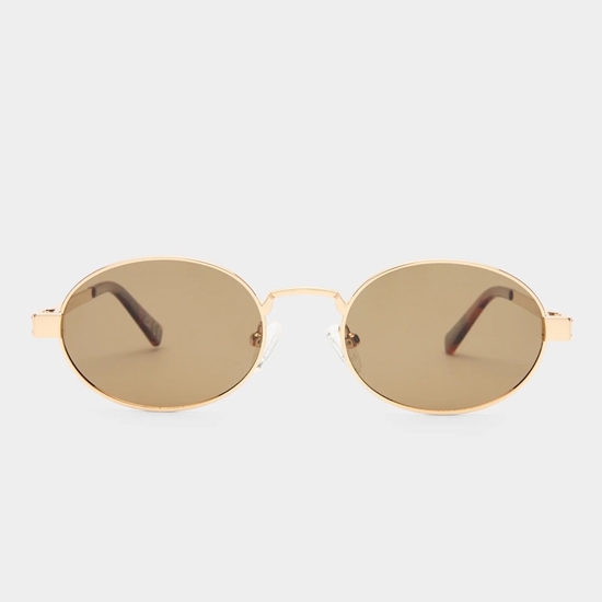 Picture of Le Specs Poseidon Deux Sunglasses in Gold