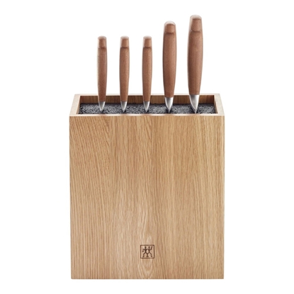 Picture of Zwilling 4 Star Wood Handle Knife Block Set