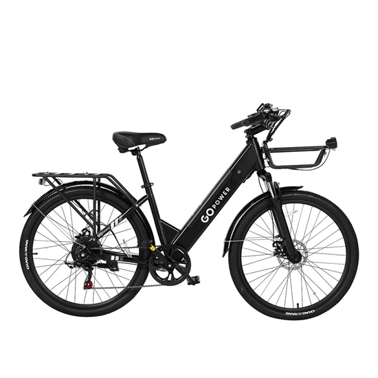 Picture of Go Power Go Velo Electric Bike - Black