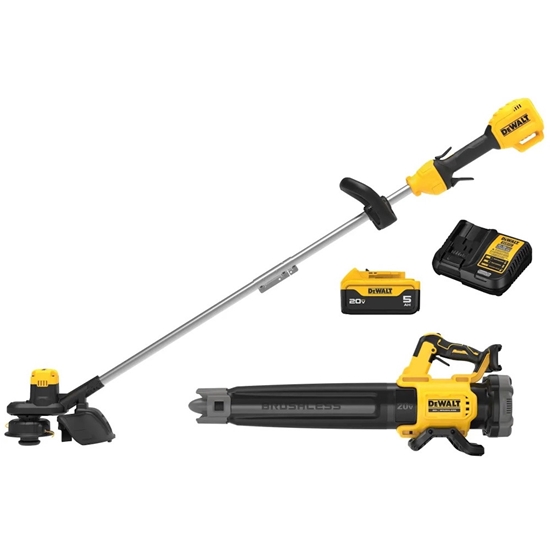 Picture of Dewalt Cordless String Trimmer and Blower Combo Kit