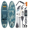 Picture of Retrospec June Inflatable Fishing Paddle Board Kayak Hybrid 11’6”