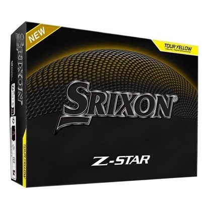 Picture of Srixon Z-Star 9 Tour Yellow Golf Balls - 1 Dozen