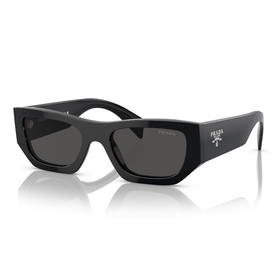 Picture of Prada Black Frame Sunglasses with Dark Grey Lens