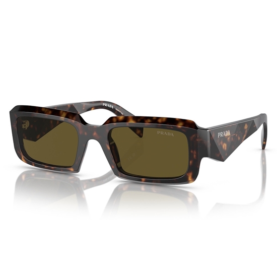 Picture of Prada Rectangular Frame Sunglasses - Tortoise