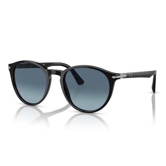 Picture of Persol Round Frame Sunglasses - Black